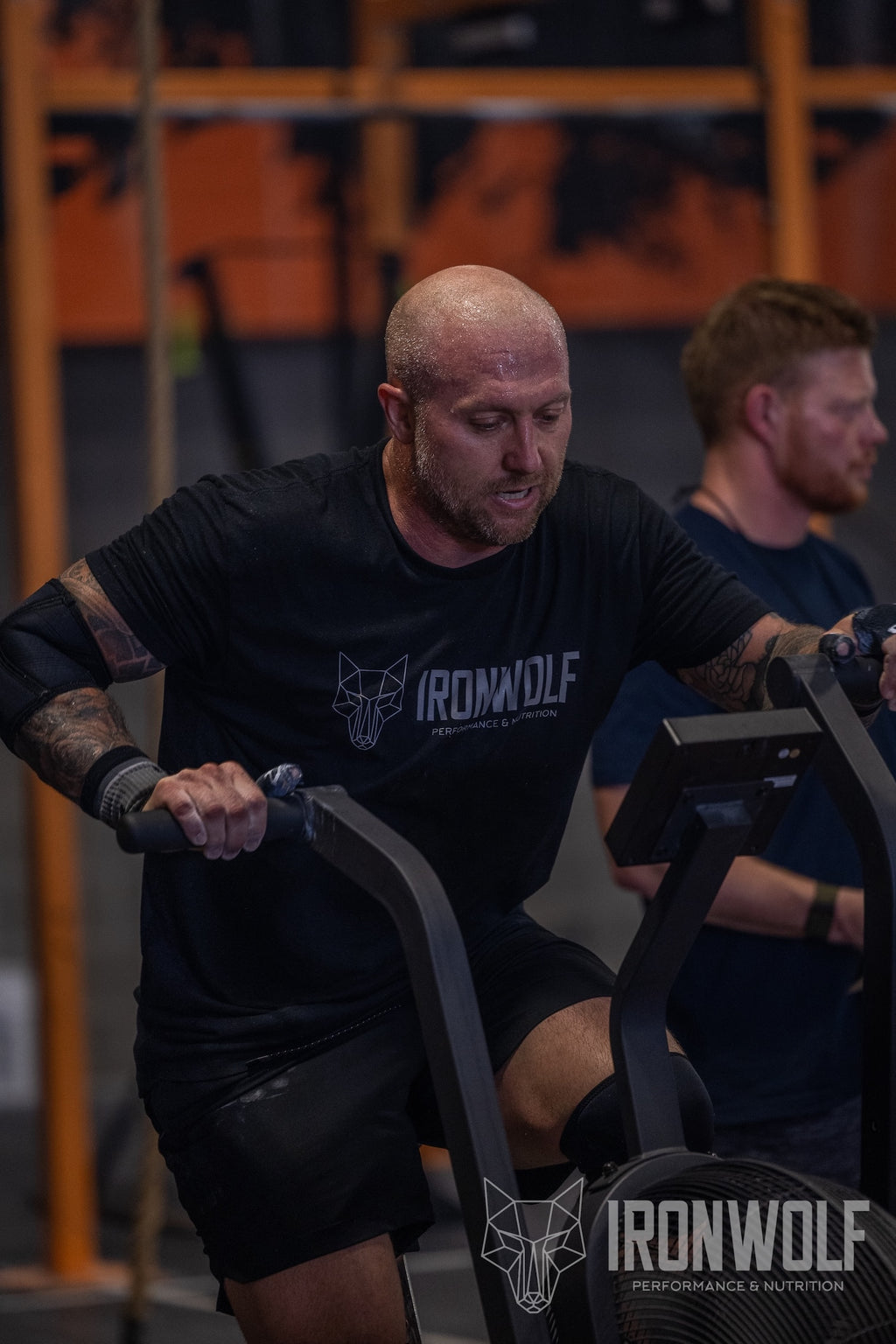 IronWolf Black on Black T-Shirt