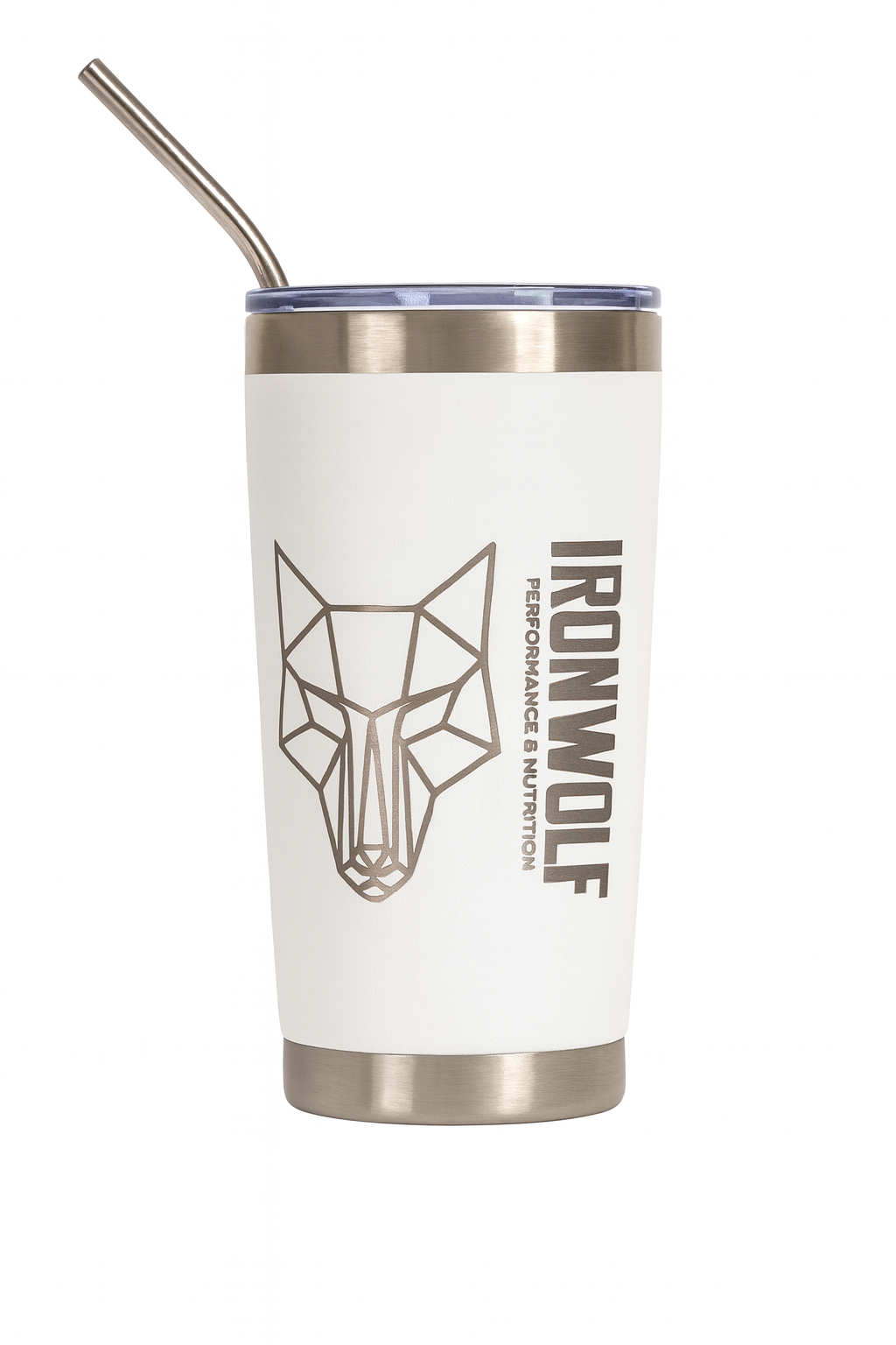 IronWolf Engraved Tumbler