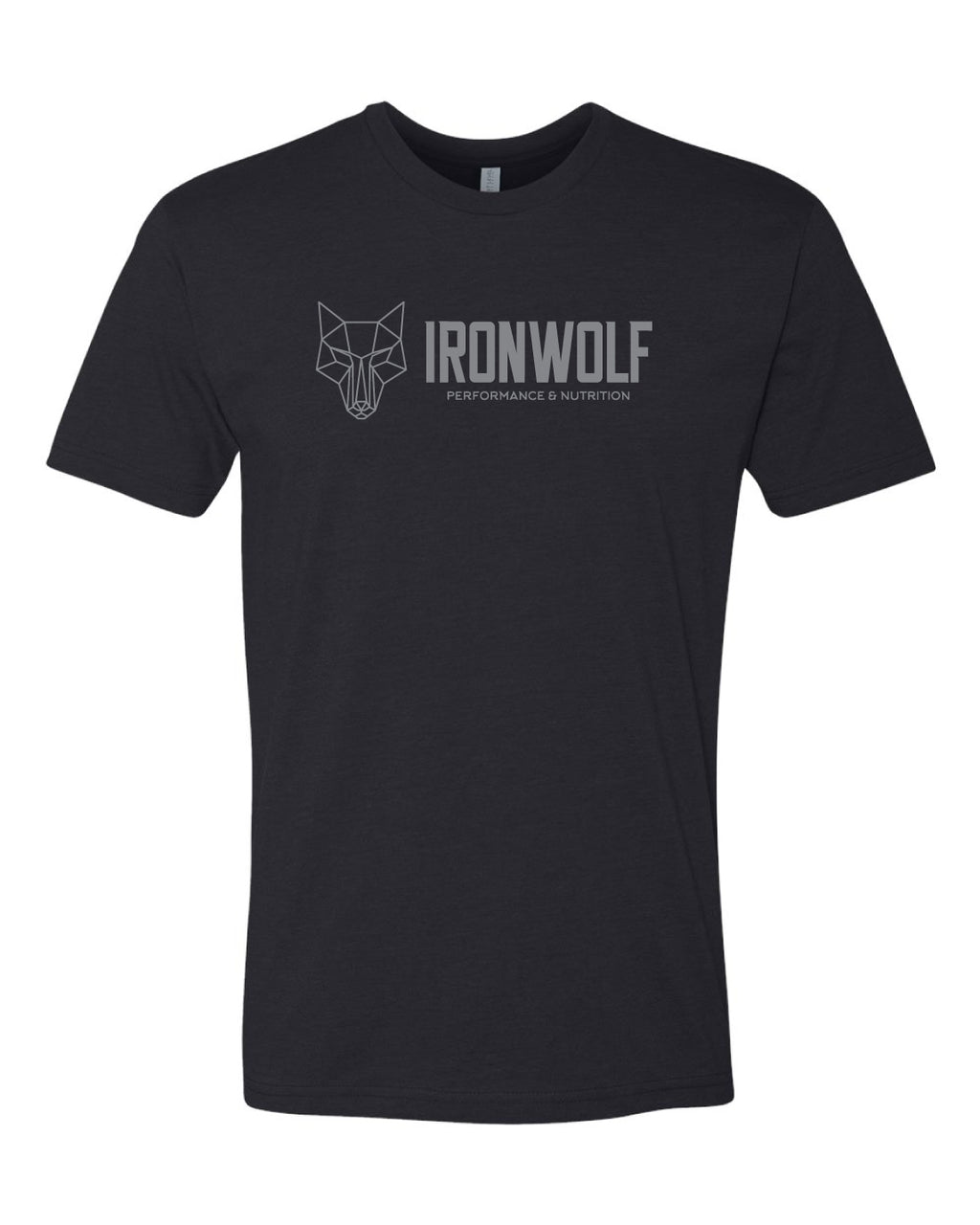 IronWolf Black on Black T-Shirt