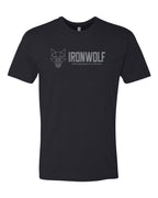 IronWolf Black on Black T-Shirt
